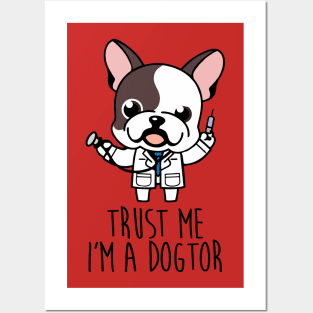 Trust Me I'm A Dogtor Posters and Art